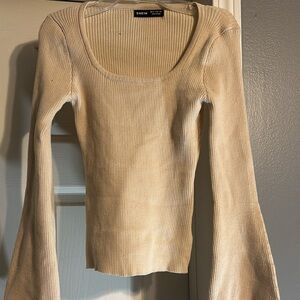 SHEIN khaki flow arms